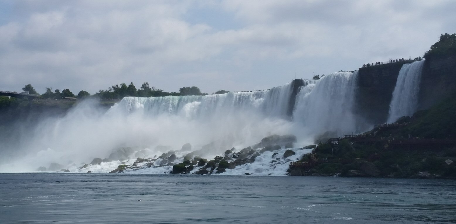 American Falls and Bridal Veil Falls