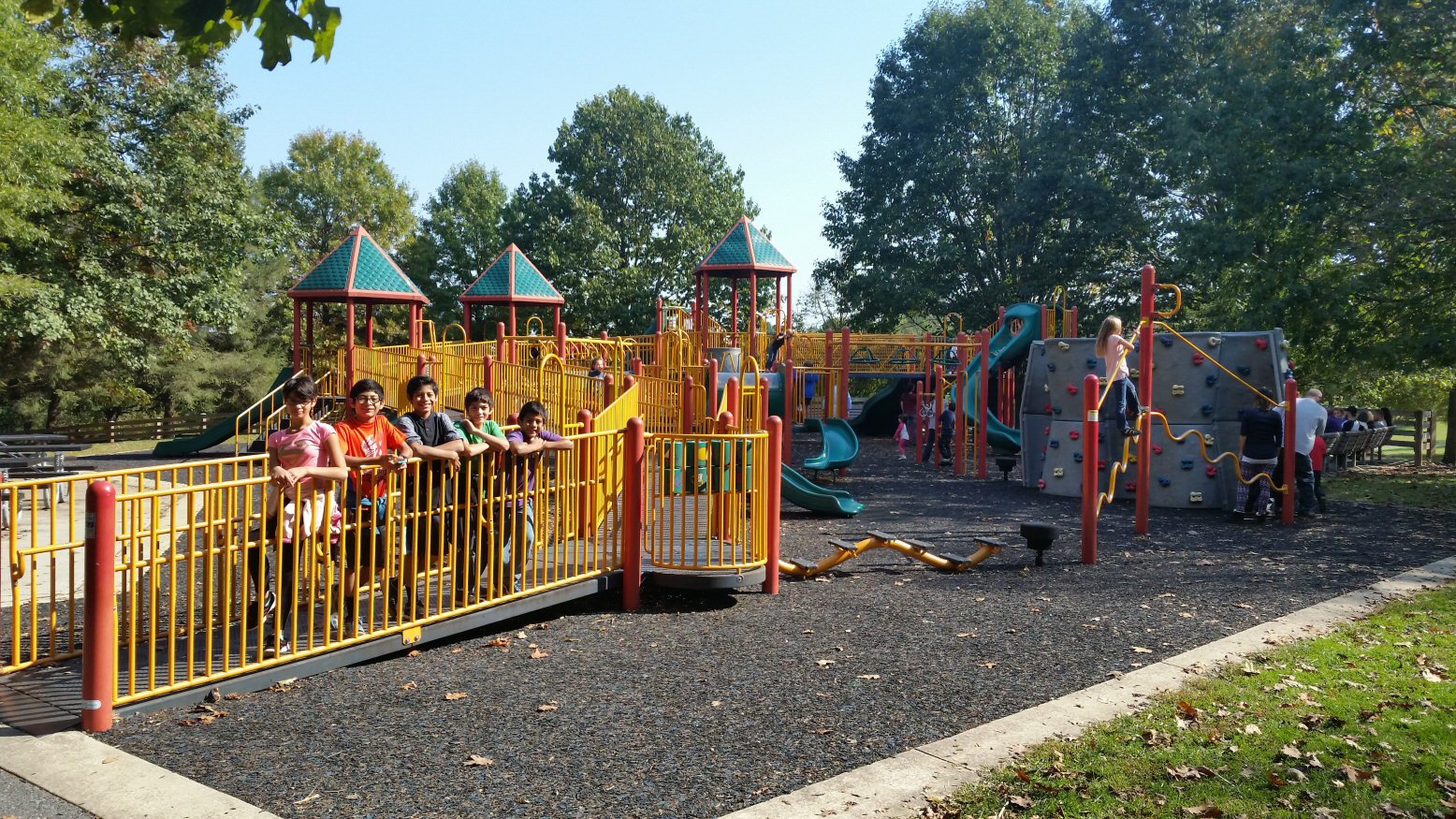 The Fauth Five at the Centennial Park Playground