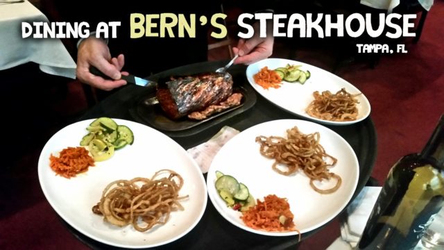 Bern's Steakhouse Dinner and Dessert in Tampa, Florida - A Must Try ...
